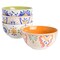 Laurie Gates Tierra 4 Piece 6 Inch Stoneware Cereal Bowl Set in Assorted Designs 130971.04RR - alternate 1