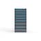 Strong Hold 9 drawer cabinet - (3x 3ft, 3x 5ft, 3x 7ft) - Blue accents - Electronic Lock S3060-PPRAS-0903FS - alternate 1