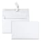 Quality Park Greeting Card/Invitation Envelope, A-9, Square Flap, Redi-Strip, 5.75 x 8.75, White, 100PK QUA10750 - alternate 1