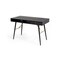 Homeroots 46" Black and Gold Writing Desk 482433 - alternate 4