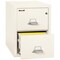 Fireking 2 Drawer, 1 Hr Fire & Impact Rated, Vertical, 31" depth Legal Ivory White 2-2131-CIW - alternate 4