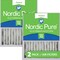 Nordic Pure 16x20x5 Pleated Air Filter, High Capacity, Electrostatically Charged Synthetic Media, MERV 13, 2 PK 16x20x5HM13-2 - alternate 1