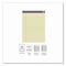 Tru Red Notepads, Narrow Rule, 50 Canary-Yellow 8.5 x 11.75 Sheets, 12PK TR59912/TR57368 - alternate 6