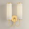 Hudson Valley Lighting Elaine 2 Light Wall Sconce in Aged Brass Finish AH5017-AGB - alternate 4