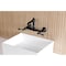 Kingston Brass Double-Handle Wall Mount Bathroom Faucet, Matte Black KS7250BL - alternate 4