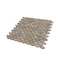 Apollo Tile Beige 11x12 Wooden Grey Marble Polished Floor and Wall Mosaic Tile 4.51 sqft/case, 5PK APLSV88OV1A - alternate 6