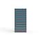 Strong Hold 10 drawer cabinet - (6x 4ft, 4x 5ft) - Blue accents - E-Lock w/ Tracking S3060-PPTAS-1003FS - alternate 1