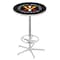 Holland Bar Stool Co 42" Chrome Virginia Military Institute Pub Table, 36" dia. Top L216C4236VAMilI - alternate 1