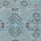 Homeroots 10' X 14' Sky Blue Gray And Charcoal Floral Washable Indoor Outdoor Area Rug 605490 - alternate 6