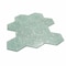 Apollo Tile Amalfi 9x8 in. Mint Green with Copper flecks Glossy Shell, Terrazzo Hexagon Tile, 5PK APLAQT8801HXGRN - alternate 10