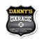 Signmission Danny's Garage I Can Fix Everything But Stupid, 18 Inch X 18 Inch, Plastic Sign SHI-P-18-490-DANNY - alternate 1