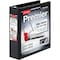Cardinal 2" Clear View D-Ring Binder, Easy Open, Black 10321 - alternate 1