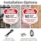 Signmission Private Property Shield Sign No Hunting, 12 inch X 12 inch, Plastic Sign, 2PK SHI-P-2PACK-12-445 - alternate 5