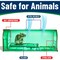 Campior Humane Mouse Trap, Large, No-Kill, Indoor, Pet Safe, Easy Clean, No-Touch Release, Green CMPMO8SGR41 - alternate 5