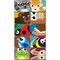 Ashley Productions Non-Magnetic Mini Whiteboard Erasers, Keyhole Kritters, 10PK 78001 - alternate 1