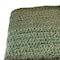 Homeroots 50" X 70" Green Patchwork Silk Quilted Kantha Throw Blanket with Embroidery 516588 - alternate 6