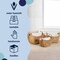 Happimess Nellie Farmhouse Classic Hand-Woven Hyacinth Storage Boat Baskets with Handles, Natural, 3PK BSK2002A-3SET - alternate 4