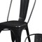 Homeroots Set of Four Black Steel Dining Side Chairs 544266 - alternate 7