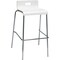 Kfi Low Back Barstool, White BR9333-WH - alternate 1