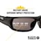 Klein Tools Safety Glasses, Anti-Fog & Anti-Scratch, Gray Lens, Black/Orange Frame, Full-Frame 60164 - alternate 7