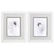 Homeroots Set Of Two Oyster Shell White Framed Print Wall Art, 2PK 521532 - alternate 1