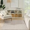 Homeroots 4' X 6' Gray And Beige Geometric Indoor Outdoor Area Rug 572626 - alternate 6