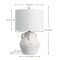 Jonathan Y Altea 20.5 in. Rustic Coastal Pottery Jar LED Table Lamp, White, 2PK JYL5502A-SET2 - alternate 8