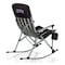 Picnic Time Family Of Brands NCAA TCU Horned Frogs Outdoor Rocking Camp Chair - XL Heavy Duty Camping Chair 805-01-175-844-0 - alternate 2
