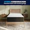 Flash Furniture Dream Cooling Gel 12 Inch Foam and Pocket Spring Hybrid Mattress, Twin Mattress in a Box BS-E230P-R-T-12-C-BK-GG - alternate 9