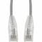Add-On 10FT RJ-45 MALE TO RJ-45 MALE STRAIGHT GRAY CAT6 SLIM UTP PVC COPPER PATCH C ADD-10FSLCAT6-GY - alternate 1