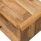Homeroots 12" Beige Solid Wood Square One Drawer Nightstand 651837 - alternate 6