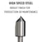 Drill America 1/2"-82 HSS Single Flute Countersink DEWSFC1/2-82 - alternate 7