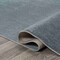 Jonathan Y Twyla Classic Solid Low-Pile Machine-Washable Blue 4 ft. x 6 ft. Area Rug WSH300B-4 - alternate 6