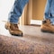 Surface Shields Carpet Shield 21''x30 ' Self-Adhesive Film Floor Protector CS2130W - alternate 3