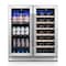 Yeego 30 inch Dual-Zone Wine and Beverage Refrigerator with French Door YG-WF30-23 - alternate 5