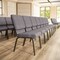 Flash Furniture Gray Fabric Church Chair, PK4 4-XU-CH-60096-BEIJING-GY-GG - alternate 8