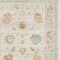 Homeroots 2' X 3' Blue and Orange Floral Stain Resistant Indoor Outdoor Area Rug 531488 - alternate 5