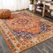 Jonathan Y Brooklyn Geometric Medallion Orange/Blue 3 ft. x 5 ft. Area Rug MDP207D-3 - alternate 6