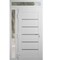 Vdomdoors Front Exterior Prehung Metal-Plastic Door, Manux 8415 White Silk, Side and Top Sidelite Transom, Of MANUX8415EXD-WS-W36+14xH80+14-RH - alternate 1
