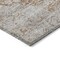 Homeroots 8' Copper And Beige Round Floral Washable Indoor Outdoor Area Rug 605081 - alternate 6