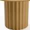 Homeroots 46" Brown Solid Wood Pedestal Base Round Top Dining Table 720995 - alternate 3
