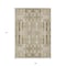 Homeroots 9' X 12' Beige Ivory And Tan Moroccan Washable Indoor Outdoor Area Rug 577179 - alternate 6