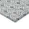 Homeroots 5' X 8' Silver And Gray Geometric Washable Indoor Outdoor Area Rug 595770 - alternate 7