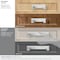 Amerock Appoint 5-1/16 in & 6-5/16 in 128 mm & 160 mm Center-to-Center Polished Chrome Cabinet Cup Pull BP3676326 - alternate 6