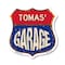 Signmission Tomas's Garage, 12 Inch X 12 Inch, Plastic Sign SHI-P-12-383-TOMAS - alternate 1