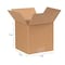 Zoro Select 7 in x 7 in x 7 in Shipping Box, Kraft, Corrugate, Single Wall, 32 ECT 11K598 - alternate 2