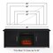 Crosley Camden Low Profile Fireplace Tv Stand For 65+ Inch Tv KF100558BK - alternate 7