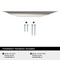 Amerock Current 6-5/16 inch (160mm) Center-to-Center Satin Nickel Cabinet Pull, 10PK 10VMP37213G10 - alternate 3
