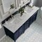 James Martin Vanities Brittany 72'' Dbl Vanity, Victory Blue w/ 3 CM Victorian Silver Silestone Top w/ Wireless Charger 650-V72-VBL-FVSL - alternate 7