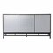 Homeroots Contemporary Grid Lines Three Door Accent Cabinet 401694 - alternate 1
